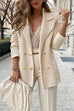 Priyavil Fashion Lapel Buttons Cardigans with Pockets