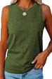 Priyavil Solid Sleeveless Loose Top