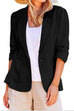 Priyavil Notch Lapel One Button Casual Blazer
