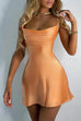Priyavil Spaghetti Strap Sleeveless Cami Dress