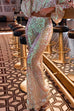 Priyavil Stylish High Waist Sequin Bell Bottom Pants