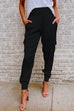Priyavil Fashion Style High Waist Satin Pants with Pockets