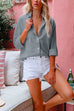 Priyavil Basic Long Sleeves Cotton Linen Blouse Shirt