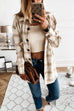 Priyavil Classic Button Down Boyfriend Plaid Shirts