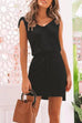 Priyavil Butterfly On Shoulder Tie Waist Dress