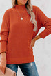 Priyavil Fall Solid Mockneck Drop Shoulder Sweater