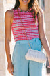 Priyavil Slim Fit Tie Dye Tank Top