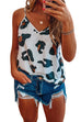 Priyavil Scoop Neck Printed Cami Top