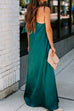Priyavil Stylish One Shoulder Sleeveless Side Split Dress