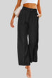 Priyavil High Waist Wide Leg Pants with Pockets
