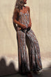 Priyavil Tie Dye Cami Top and Bell Bottoms Pants Set