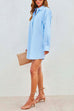 Priyavil Classic Drop Shoulder Long Sleeves Oversized Blouse Shirt
