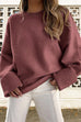 Priyavil Crewneck Drop Shoulder Relax Fit Casual Sweater