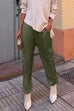 Priyavil Casual Pocketed Cargo Satin Jogger Pants