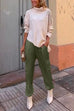 Priyavil Casual Pocketed Cargo Satin Jogger Pants